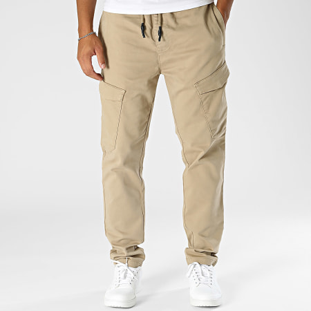 Teddy Smith - Piky Cargo Broek 10116971D Beige