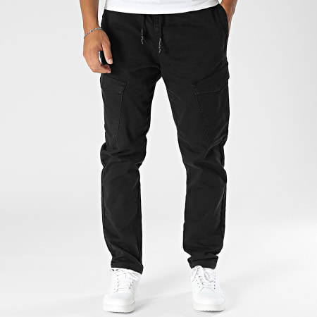 Teddy Smith - Pantalones Piky Cargo 10116971D Negro