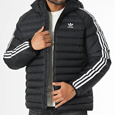 Abrigo adidas negro outlet