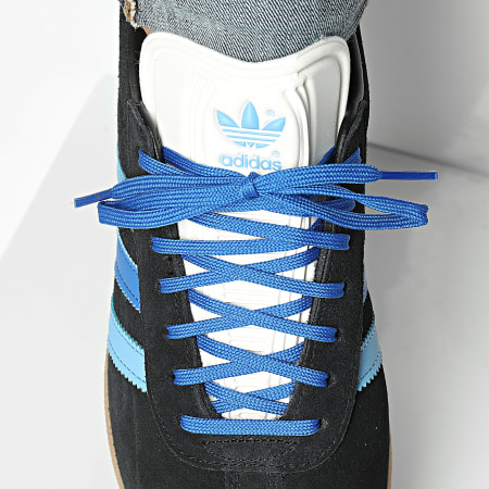 Adidas Originals - Gazelle W Sneakers IE9124 Core Zwart Blauw Lichtblauw