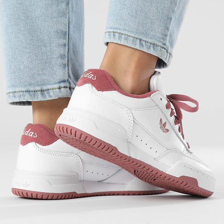 Women's Sneakers Court Super W IF9420 Footwear White Preloved Crimson