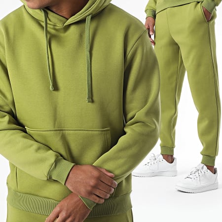 Black Industry - Ensemble De Survetement Vert