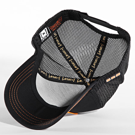 Capslab - Casquette Trucker Dragon Ball Z Goku Noir Orange
