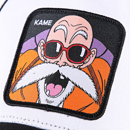 Dragon Ball Z - Kame Trucker Cap Negro Blanco