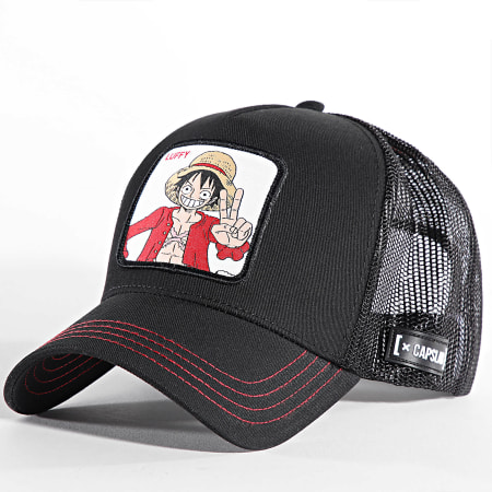 Capslab - Casquette Trucker Luffy Noir