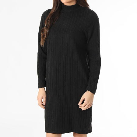 Deeluxe - Adia Women's Sweater Dress Black - Ryses Deeluxe - Adia Women's Sweater Dress Black - Ryses
