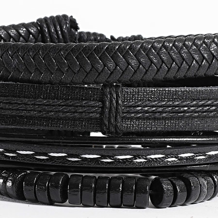 Deeluxe - Lot De 4 Bracelets 04V9800M Noir