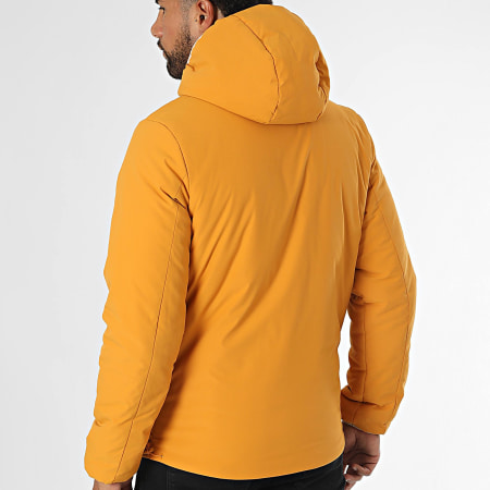 K-Way - Veste Zippée Capuche Réversible Jack St Warm K6128VW Beige Jaune