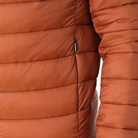 Kymaxx - Chaqueta naranja con capucha