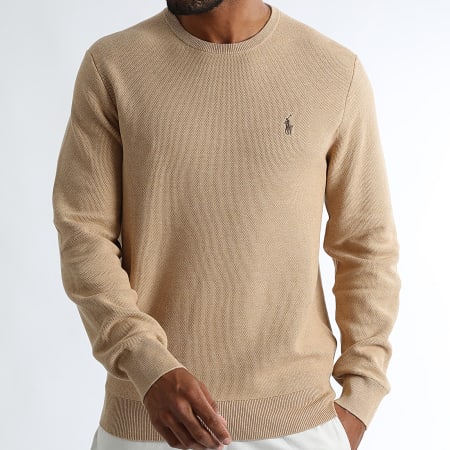 Polo Ralph Lauren - Original Player Beige Gebreide Trui