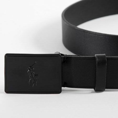 Polo Ralph Lauren - Ceinture Plaque Noir