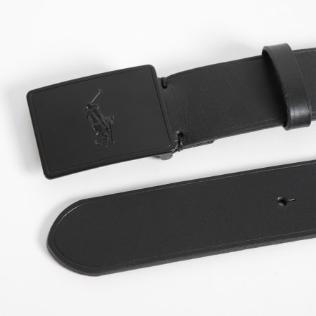 Polo Ralph Lauren - Ceinture Plaque Noir