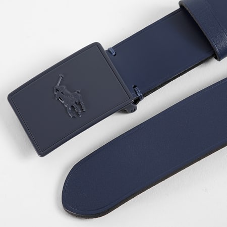 Polo Ralph Lauren - Ceinture Plaque Bleu Marine