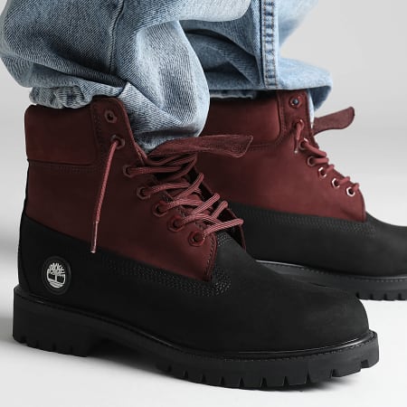 Red and black timberlands outlet