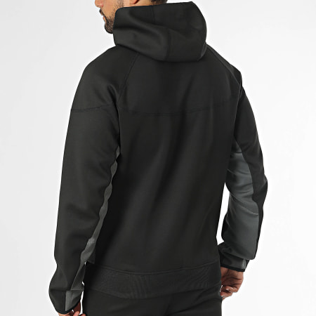 Zayne Paris  - Ensemble De Survetement Noir Gris Anthracite