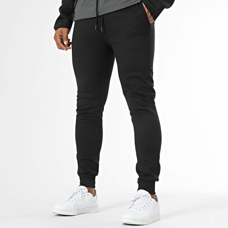 Zayne Paris  - Ensemble De Survetement Noir Gris Anthracite