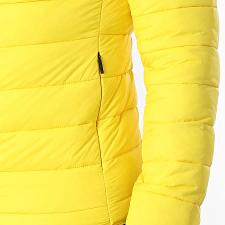 Kymaxx - Chaqueta de plumón amarilla
