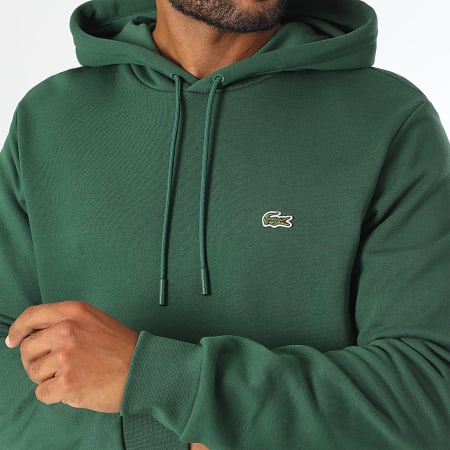 Ensemble De Survetement Logo Brode Crocodile Vert Bouteille
