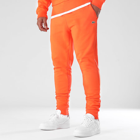 Ensemble De Survetement Logo Brode Crocodile Orange