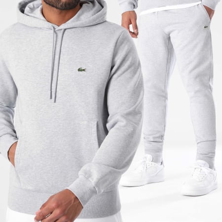 Lacoste crocodile gris on sale