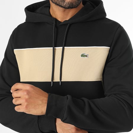 Lacoste Sweat Capuche Bicolore Logo Brodé Crocodile Classic Fit