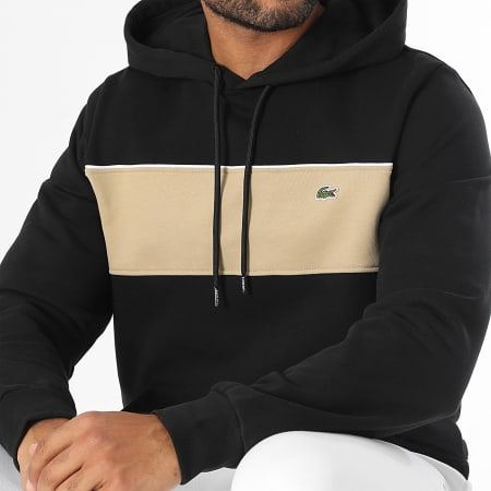 Lacoste Sweat Capuche Bicolore Logo Brodé Crocodile Classic Fit