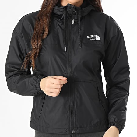 The North Face Sheru Cortavientos con Capucha Mujer Negro Ryses