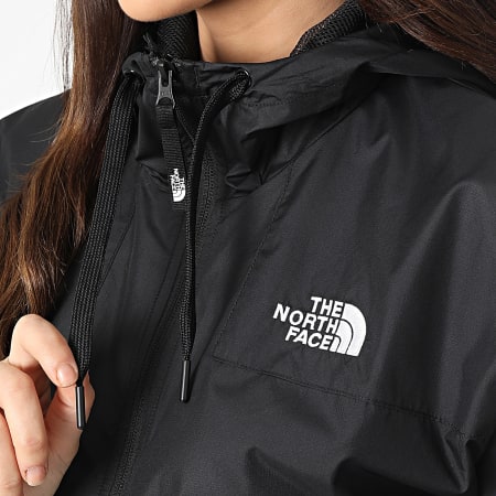 The North Face - Sheru Cortavientos con Capucha Mujer Negro