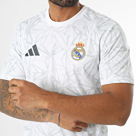 Adidas Performance - Camiseta de fútbol del Real Madrid IT5101 Blanca