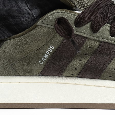 Adidas Originals - Campus 00s Sneakers ID1418 Olive Strata Dark Brown Footwear White