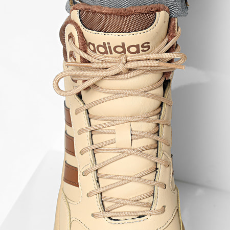 Adidas Performance - Hoops 3.0 Mid WTR Hi-Top Sneakers IH0164 Magic Beige Preloved Marrón