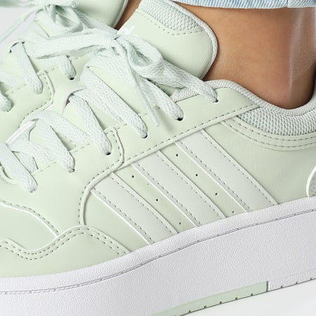 Adidas Sportswear - Baskets Femme Hoops 3.0 Bold W IH0185 Linen Green Cloud White