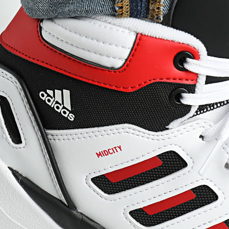 Adidas Sportswear - Midcity Mid Sneakers IH0319 Footwear White College Red Core Black