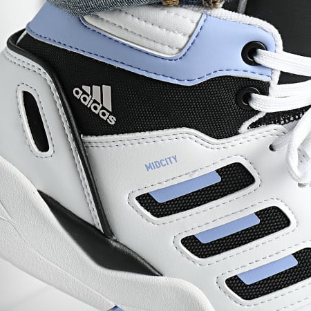 Adidas Performance - Midcity Mid IH0320 Calzado Blanco Azul Spark Core Black Hi-Top Sneakers