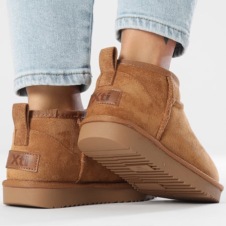 Boots Femme Camel