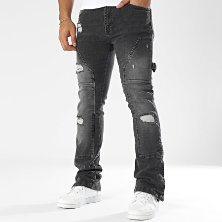 Jean gris anthracite top