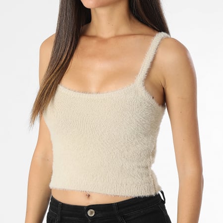 Jack And Jones - Débardeur Femme JJXX Olivia Beige