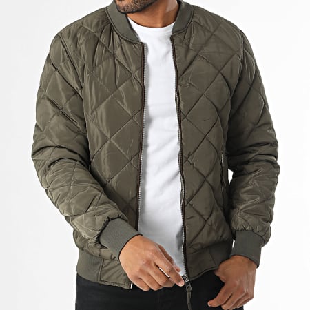Kymaxx - Veste Bomber Vert Kaki