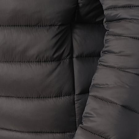 Kymaxx - Doudoune Capuche Gris Anthracite