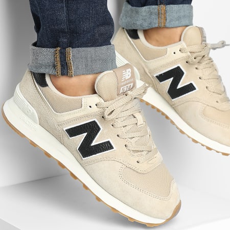 New Balance Baskets 574 U574RAC Beige LaBoutiqueOfficielle
