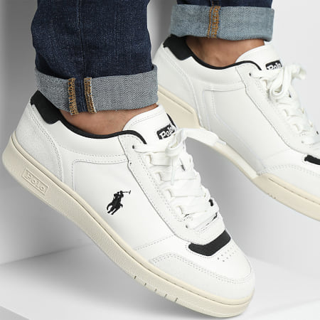 Polo Ralph Lauren - Polo Court Witte Sneakers