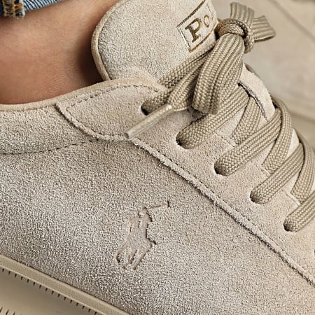 Polo Ralph Lauren - Heritage Court II Beige Sneakers