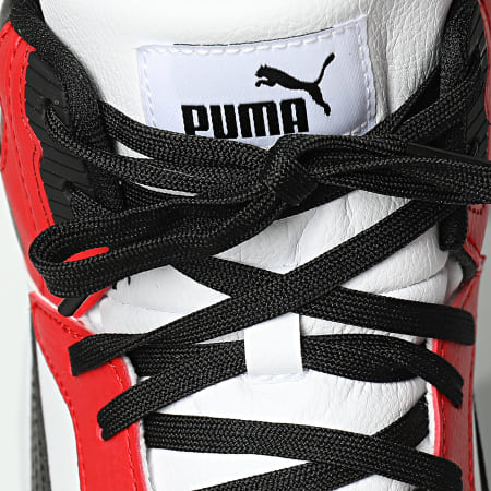 Puma - Zapatillas Rebound V6 392326 Puma Blanco Puma Negro Rojo