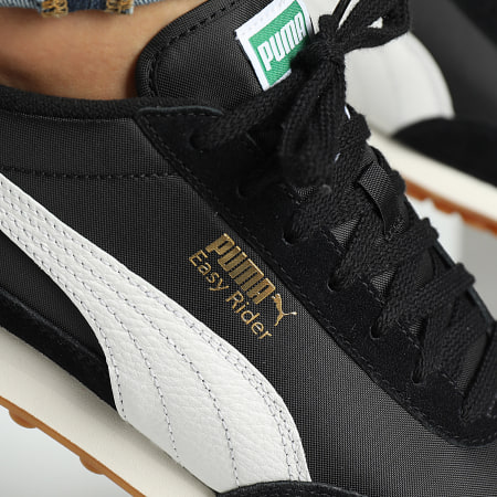 Puma - Zapatillas Easy Rider Vintage 399028 Puma Negro Puma Blanco
