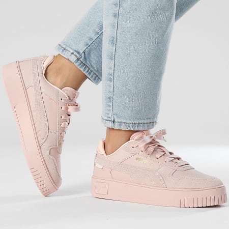 Puma - Baskets Femme Carina Street SD 395093 Rose Quartz Gold