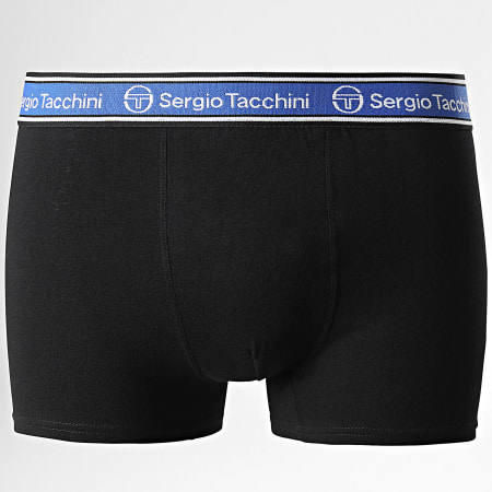 Sergio Tacchini - Set van 3 boxershorts 92892530 Zwart