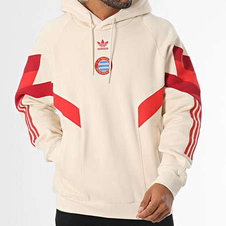 Sweat Capuche Bayern Munich IS6513 Beige