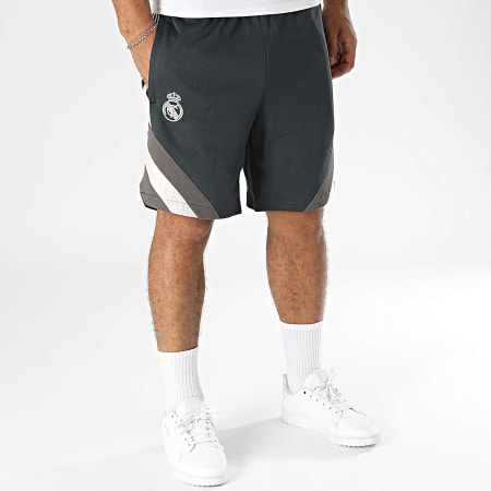 Adidas Originals - Short Jogging Real Madrid IM7468 Gris Anthracite