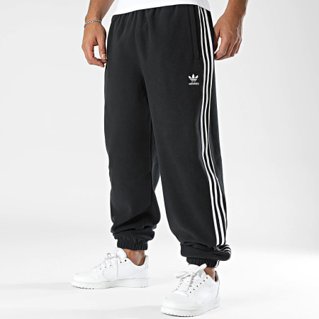 Pantalon Jogging A Bandes Fleece IZ4798 Noir