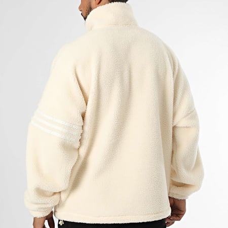 Adidas Originals - Sweat Polaire Col Zippé IY4911 Beige